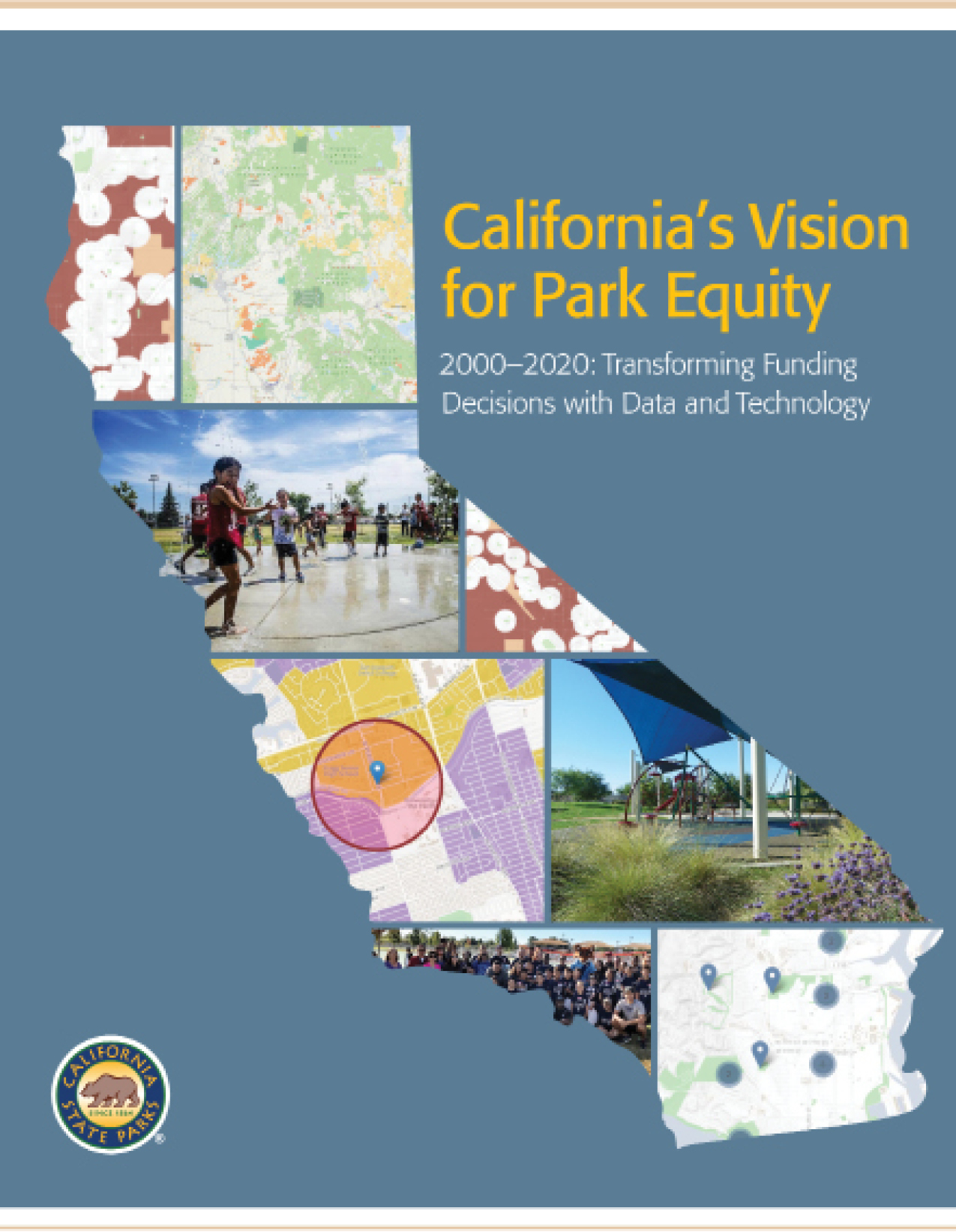 Cover of California's Vision for Park Equity report